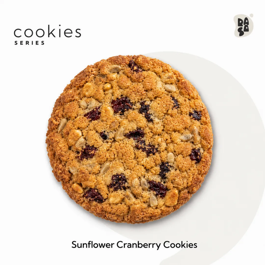 SUNFLOWER CRANBERRY COOKIES